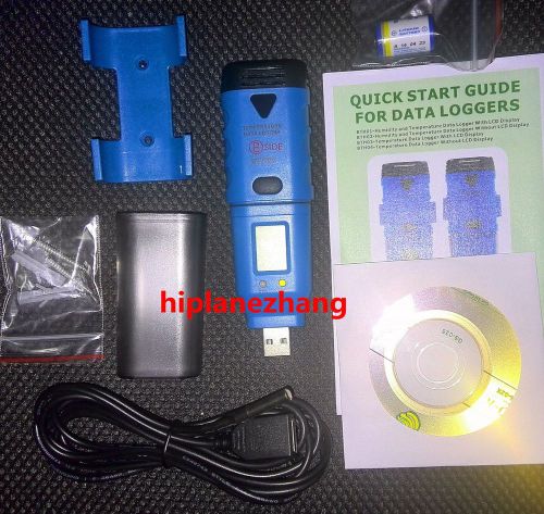 Mini usb data logger 2m length external temperature probe li-battery alarm bth06 for sale