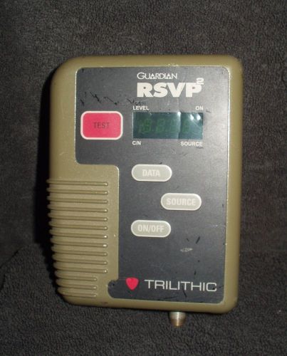 Trilithic rsvp2 reverse path tester w/ charger &amp; manual for sale