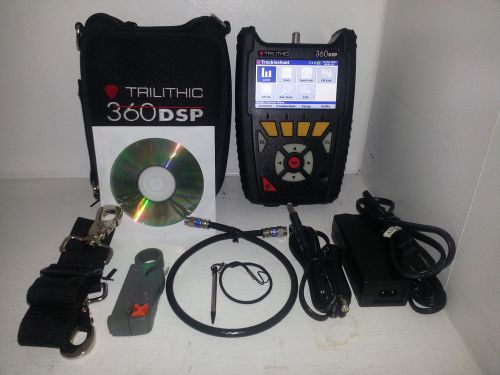 Trilithic 360 dsp 360dsp docsis 3.0 home certification wi-fi catv cable meter for sale