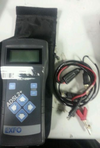 Exfo colt 250+ adsl2+ adsl line dsl tester cable free shipping.