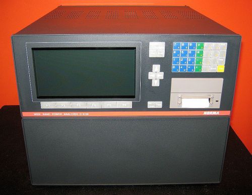 Norma d 6100 / d 6266 me wideband power analyzer for sale