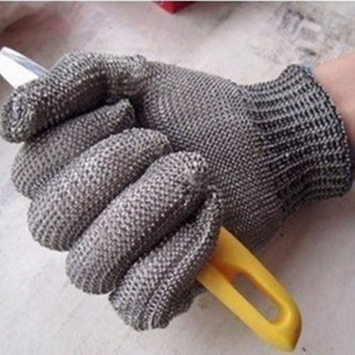 Stainless Steel Metal Mesh Cut Proof Protector Gloves