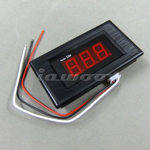 0.56&#034; Digital Voltmeter 0-99V Red LED Electrical Power Monitor Volt Panel Meter