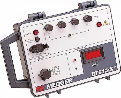 Megger BT51/120, Low Resistance Ohmmeter