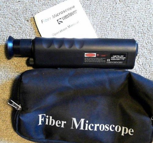 Westover Scientific FM-L200 200x Fiber Optics Microscope - NEW