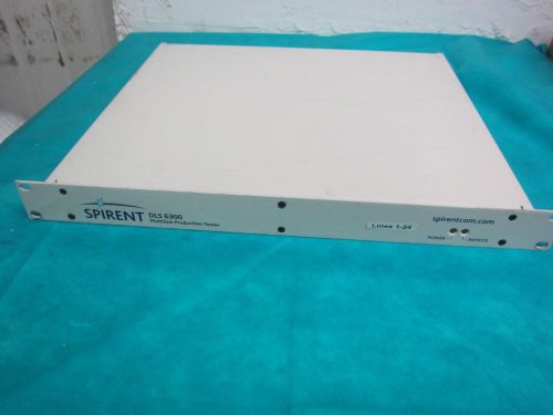 Spirent Mulitiline Production tester DLS-6300 Wire-line Simulator xDSL 24-Port