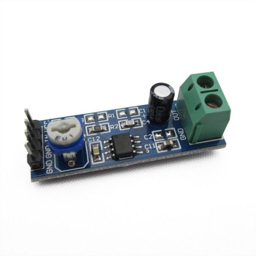 LM386 Audio Amplifier Module Board 5V-12V Adjustable Resistance for Arduino