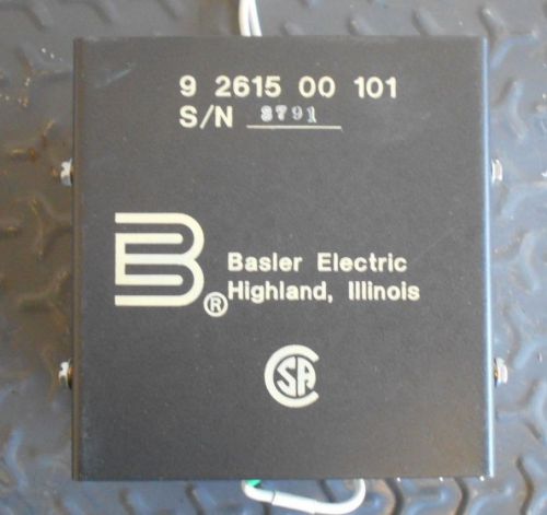 BASLER ELECTRIC RADIO FREQUENCY INTERFACE FILTER 9261500101