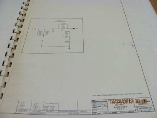 DATAPULSE MANUAL P901: Plug-In Output Unit - Operation&amp;Maintenance schem # 20097
