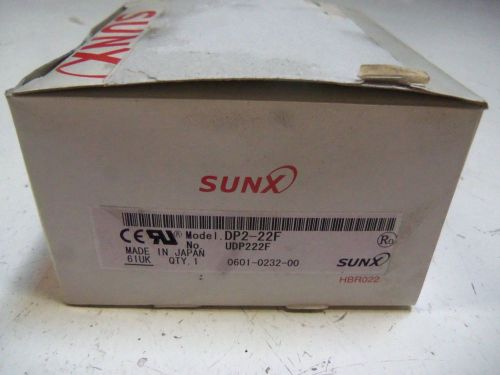 SUNX DP2-22F PRESSURE SENSOR *NEW IN BOX*