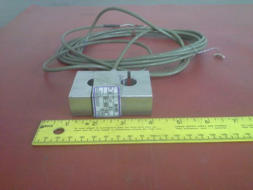 GENERAL SENSOR GS-250-SS LOAD CELL OUTPUT 2.0 AT 250LBS USED