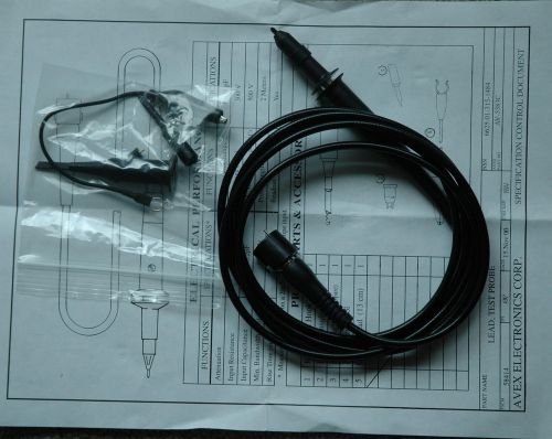 AVEX AV-5383C 10X 100 MHz Oscilloscope Probe READ_OUT with Accessories