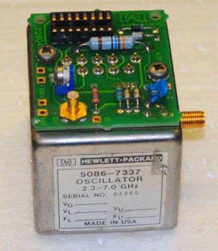 HP 5086-7337 2.3-7 GHz Yig Oscillator