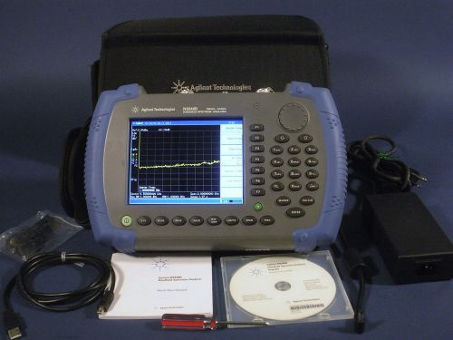 Agilent n9340b/pa3/tg3 handheld spectrum analyzer, 100 khz to 3 ghz with preamp for sale