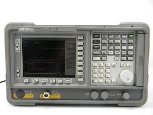 Agilent/HP E4401B 9 kHz to 1.5 GHz, Spectrum Analyzer w/ OPT - 30 Day Waarranty