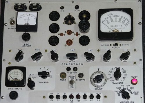Hickok 539 a tube tester serviced and calibrated in great condition- for sale