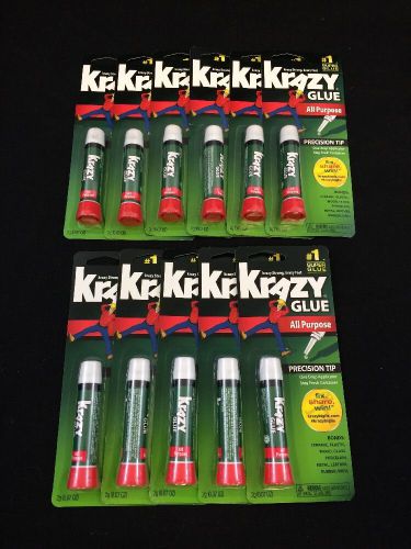 Krazy Glue All Purpose Precision Tip KG585 - .07 oz.  ( Pack Of 11)