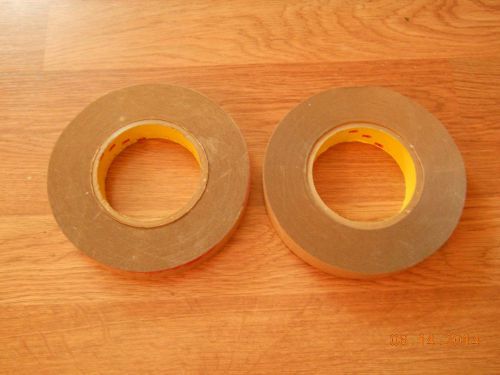 3m double sided tape 1x5 in LOT of 2 industrial adhesive vhb clear