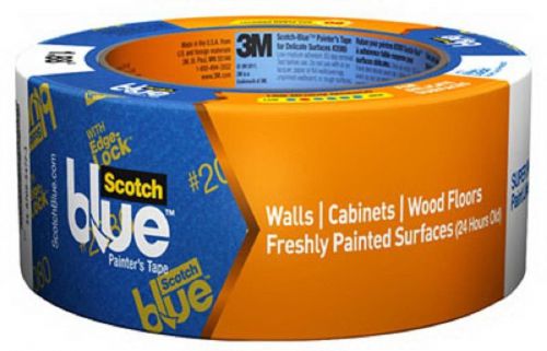 3m scotchblue 1.88&#034;x60yd painters masking tape for delicate surfaces 2080el-48n for sale