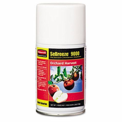 Rubbermaid Fragrance Canister, Citrus Breeze, 5.3 oz. Aerosol, 12/CT (RCP5139CT)