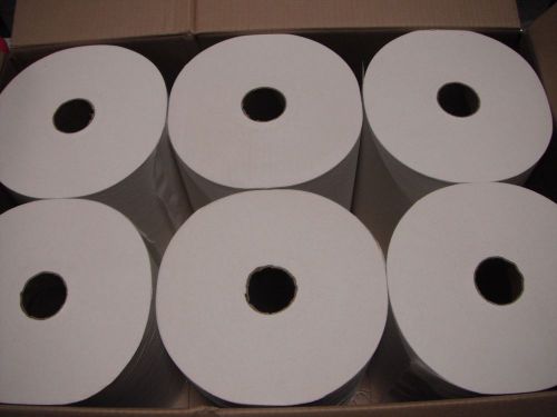 Kimberly clark scott 8&#034; x 950&#039; 3800 sq ft roll hand towels 6 rolls white paper for sale