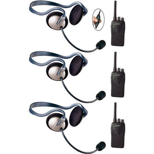 Sc-1000 radio  eartec 3-user two-way radio system monarch inline mosc3000il for sale