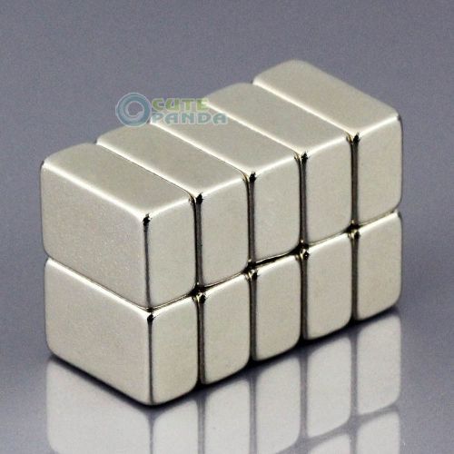 20pcs Strong N50 Cuboid Block Magnets 12mm x 8mm x 5mm Rare Earth Neodymium
