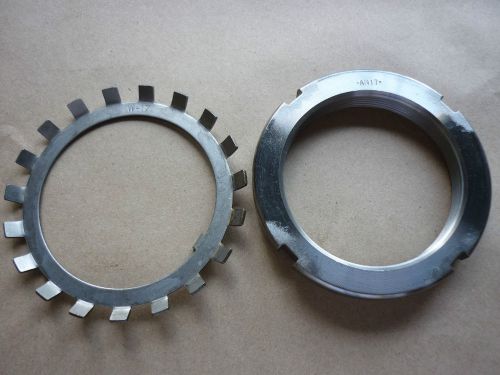 An 17 lock nut with w-17 lock washer for sale