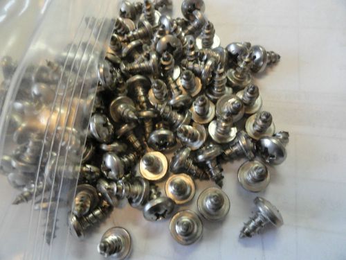 #10 x 3/8&#034; long stainless steel sheet metal screws for sale