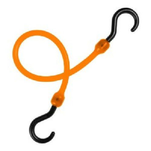 New The Perfect Bungee PC24NG-RP 24-Inch Bungee Cord with Nylon Hooks, Orange