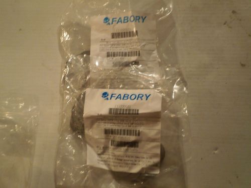Qty = 50 Flat Washers: 2 Packs of 25 each: Fabory 22UG22 SS304 1/2&#034;