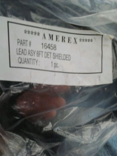 Amerex part # 16458 lead assembly 6ft detector shielded