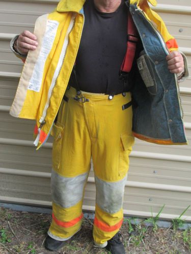 Securitex firefighter turnout gear jacket and pants