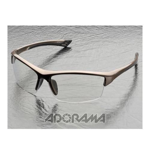 Elvex Sonoma Hard Coated Polycarbonate Lens, Glossy Brown Frame, Clear #SG-350C