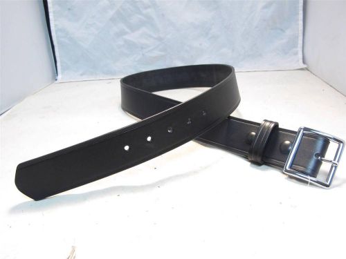 B52-m 36&#034; g&amp;g matte black 1.75&#034; wide garrison gun belt / underbelt chrome buckle for sale