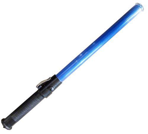 &#034;new&#034; led traffic wand 3 pattern light blue safety baton parking police hanako for sale