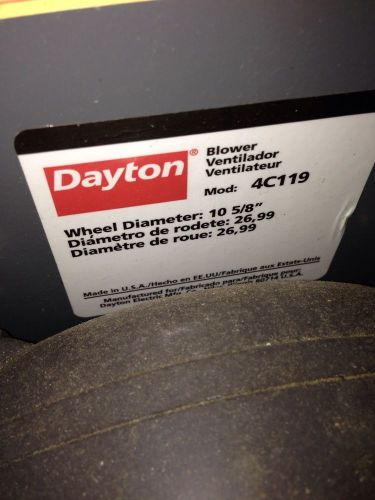 Dayton blower with motor for sale