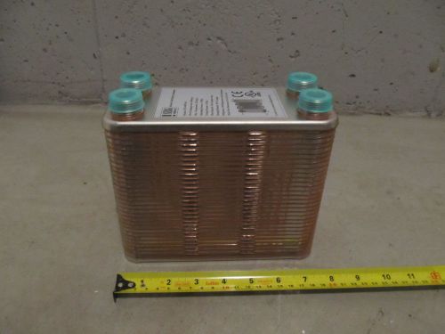 Double wall brazed plate heat exchanger bl14-40 (40 plates) for drinking water for sale