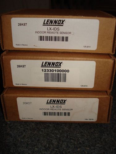 Lennox (3) remote thermostat sensors. Mod.LX-IDS p#26K57