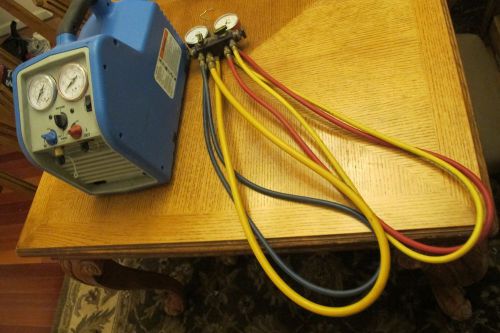 Promax RG6000 Refrigerant Recovery Machine and Imperial 415-cb &amp; 415-cr hose