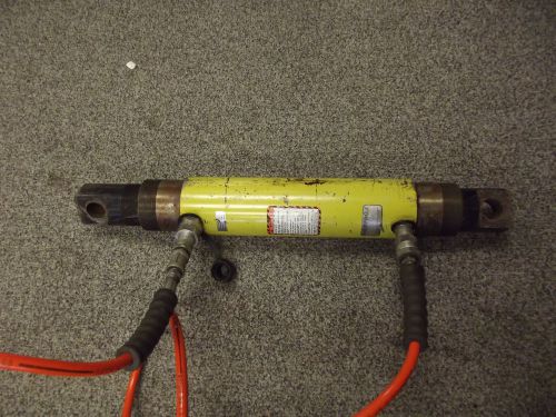 ENERPAC BRD2510 HYDRAULIC CYLINDER DOUBLE ACTING D/A 25 TON RAM CLEVIS MOUNTS