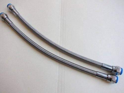 Lowrider Hydraulics 2 stainless steel braided return hoses