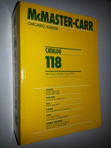 McMaste Carr Catalog 118