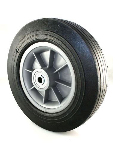 Hand truck tire with offset hub semi pneumatic 10&#034; x 2-3/4&#034; wheel with 5/8&#034; id for sale