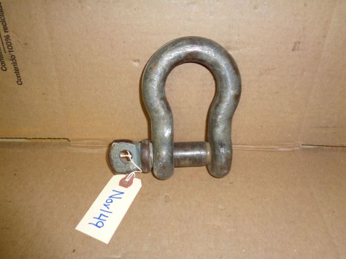 6 1/2 ton Clevis Screw Pin Anchor Shackle 7/8&#034; Pin Dia.  ~ Made in USA ~ Nov149