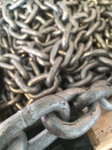 NEW! CM GR30 Proof Coil Chain, 3/8&#034;, 2500 Lbs., 1600 Ft.  (4 Rolls Of 400 Ft )