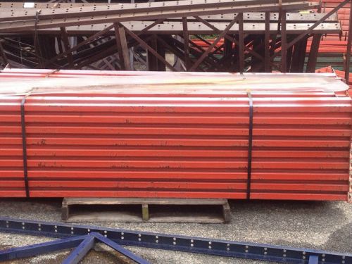 96&#034; x 4&#034; red republic pallet rack beams: used and in great condition** for sale