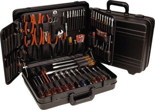 Xcelite TCMB100ST Black Polyethylene Tool Case w/ tools