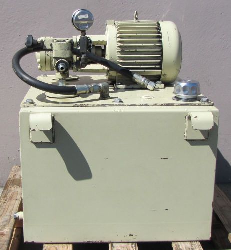 KCL 2hp Low Pressure Hydraulic Pump with 35 gal. Tank 220/460V 3 Phase