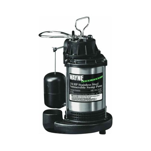 New NEW Wayne Water Systems CDU980E Rugged Stainless Steel Submersible Sump Pump
